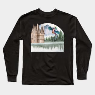 Dragon landscape Long Sleeve T-Shirt